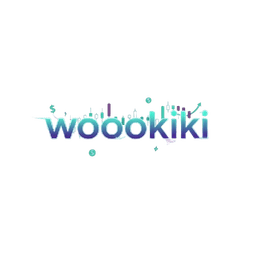 woookiki 텍스트 로고